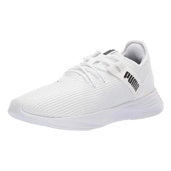 PUMA Radiate XT White Athletic Sneakers with Black Details Size 7.5 Women - Picture 11 of 11